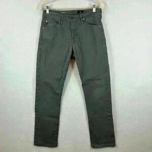AG Adriano Goldschmidt Women’s Jeans 31” Waist Gray Straight Leg
